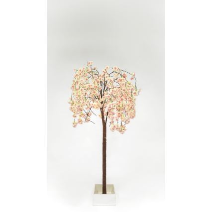 LED Різдвяна декоративна штучна ялинка CHERRY TREE 84xLED/230V 1,7 м вишня