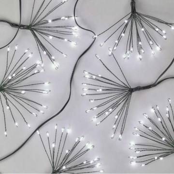 LED Різдвяна гірлянда 150xLED/5,35m холодне біле