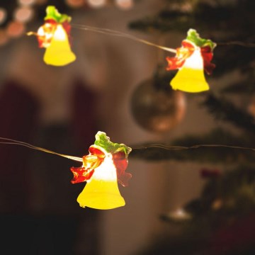 LED Різдвяна гірлянда 20xLED/2xAA 2,2m тепле біле світло
