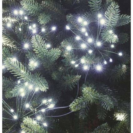 LED різдвяна гірлянда 450xLED 8+3 m холодно-біла