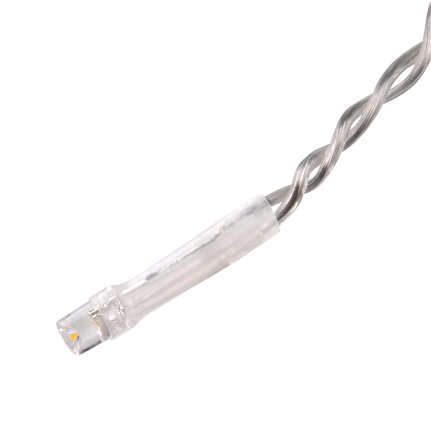 LED Різдвяна гірлянда-штора ESTELLA 47xLED/8 функцій 3,5 м теплий білий