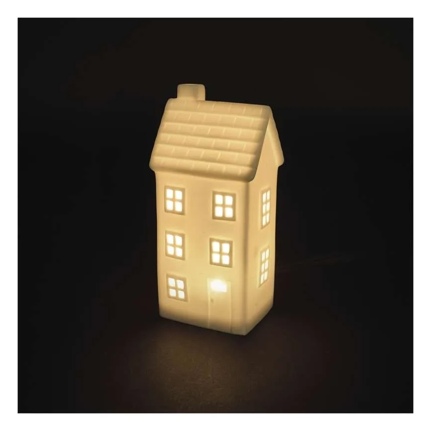 LED Різдвяна прикраса LED/CR2032 будиночок