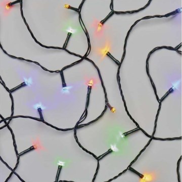LED різдвяна зовнішня багатобарвна гірлянда 80xLED/13m IP44