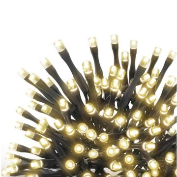 LED Різдвяна зовнішня гірлянда 100xLED/15m IP44 тепла біла