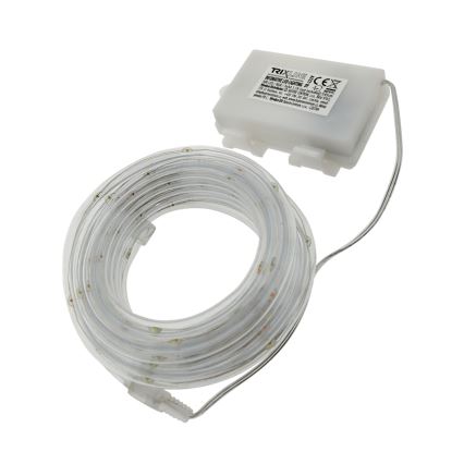 LED-різдвяна зовнішня гірлянда 100xLED/3xAA 5,45 m IP44 багатоколірна