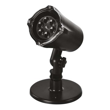 LED Різдвяний зовнішній проектор LED/3,6W/230V IP44 холодне біле світло