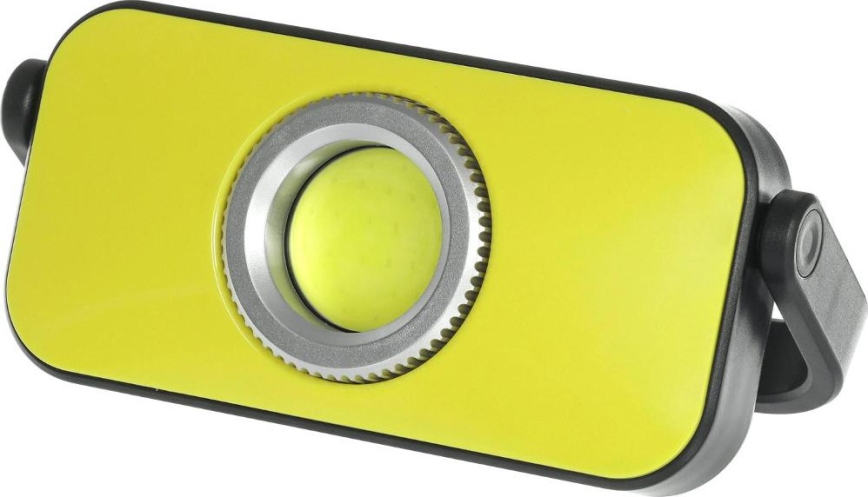 LED робочий ліхтар з функцією павербанку LED/4400 mAh IP44 жовтий/чорний