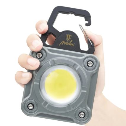LED Робочий акумуляторний світильник з регулюванням яскравості LED/15W/5V IPX4 1000 lm 2000 mAh