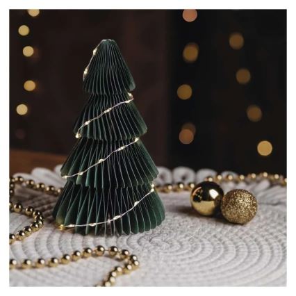 LED рождественское украшение 35xLED/2xAA ёлочка