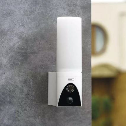 LED Розумна вулична камера зі світлом GoSmart LED/12W/230V 3200K IP65 Wi-Fi Tuya білий