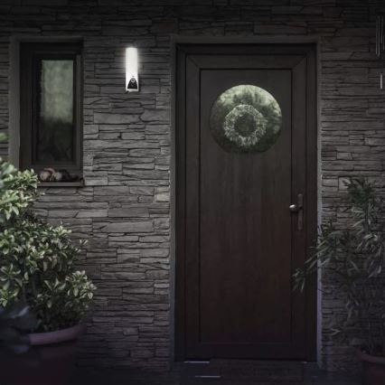 LED Розумна вулична камера зі світлом GoSmart LED/12W/230V 3200K IP65 Wi-Fi Tuya білий
