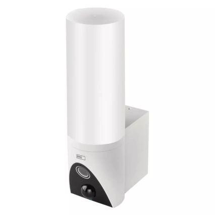 LED Розумна вулична камера зі світлом GoSmart LED/12W/230V 3200K IP65 Wi-Fi Tuya білий