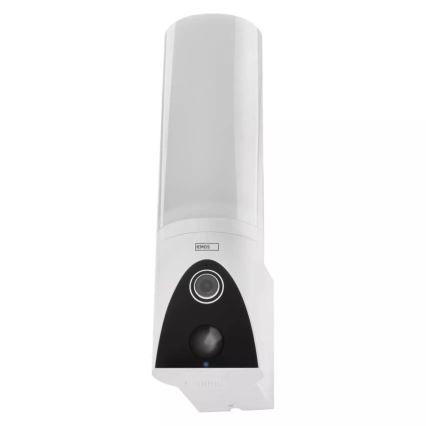 LED Розумна вулична камера зі світлом GoSmart LED/12W/230V 3200K IP65 Wi-Fi Tuya білий