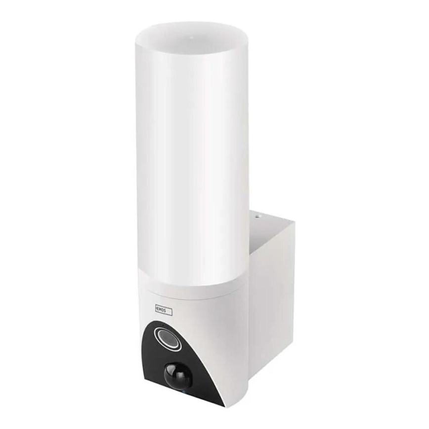 LED Розумна вулична камера зі світлом GoSmart LED/12W/230V IP65 Wi-Fi Tuya білий