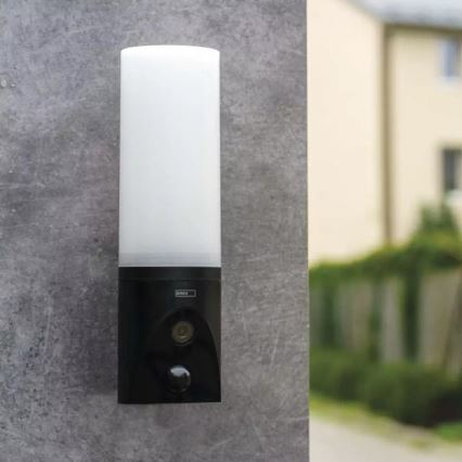 LED Розумна вулична камера зі світлом GoSmart LED/12W/230V 3200K IP65 Wi-Fi Tuya чорний