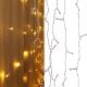 LED Різдвяна гірлянда-штора LONGER 150xLED/8 функцій 3,5 м теплий білий