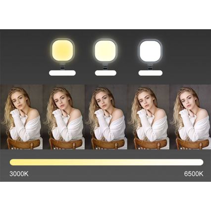 LED Сенсорна гнучка настільна лампа з регулюванням яскравості POINTIQ LED/15W/230V 3000-6500K CRI 96 чорний