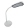 LED Сенсорна гнучка настільна лампа з регулюванням яскравості LED/6W/5V USB 1200 mAh білий