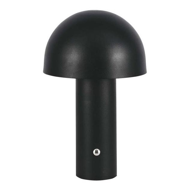 LED Сенсорна настільна акумуляторна лампа з регулюванням яскравості LED/1W/5V 3000-6000K 1800 mAh чорний