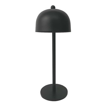 LED Сенсорна настільна акумуляторна лампа з регулюванням яскравості LED/1W/5V 3000-6000K 1800 mAh чорний