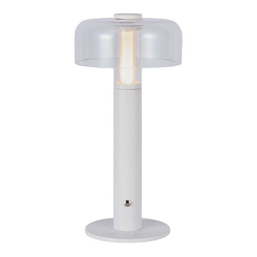 LED Сенсорна настільна акумуляторна лампа з регулюванням яскравості LED/1W/5V 3000K 1800 mAh білий