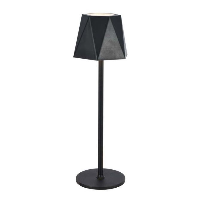 LED Сенсорна настільна акумуляторна лампа з регулюванням яскравості LED/4W/5V 3000-6000K 1800 mAh чорний