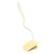 LED Сенсорна настільна лампа-прищіпка з регулятором яскравості LED/3,5W/230V жовтий