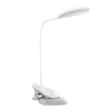 LED Сенсорна настільна лампа-прищіпка з регулятором яскравості LED/3W/230V