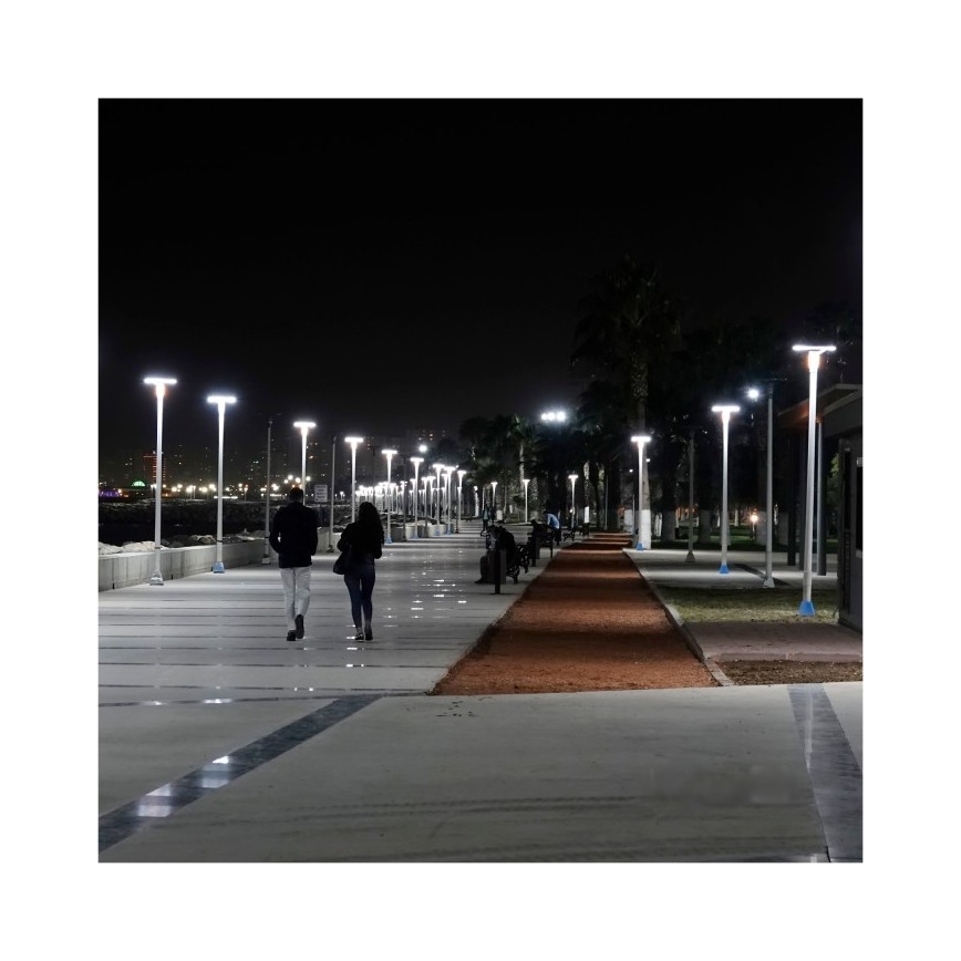 LED Solar Street Lamp with Sensor LUVIA LED/15W/3.2V 4000K IP54 5400 mAh + Remote Control