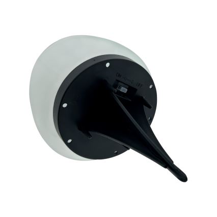 LED солнечная лампа 2xLED/1,2 В 300 мА·ч IP44 черная/белая