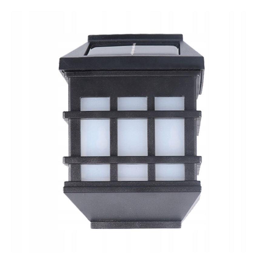 LED солнечная настенная лампа с датчиком сумерек LED/1,2 В 600 мА·ч IP44