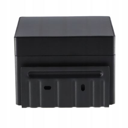 LED солнечный настенный светильник с датчиком LED/5W/3,7V 2000 mAh IP44 черный