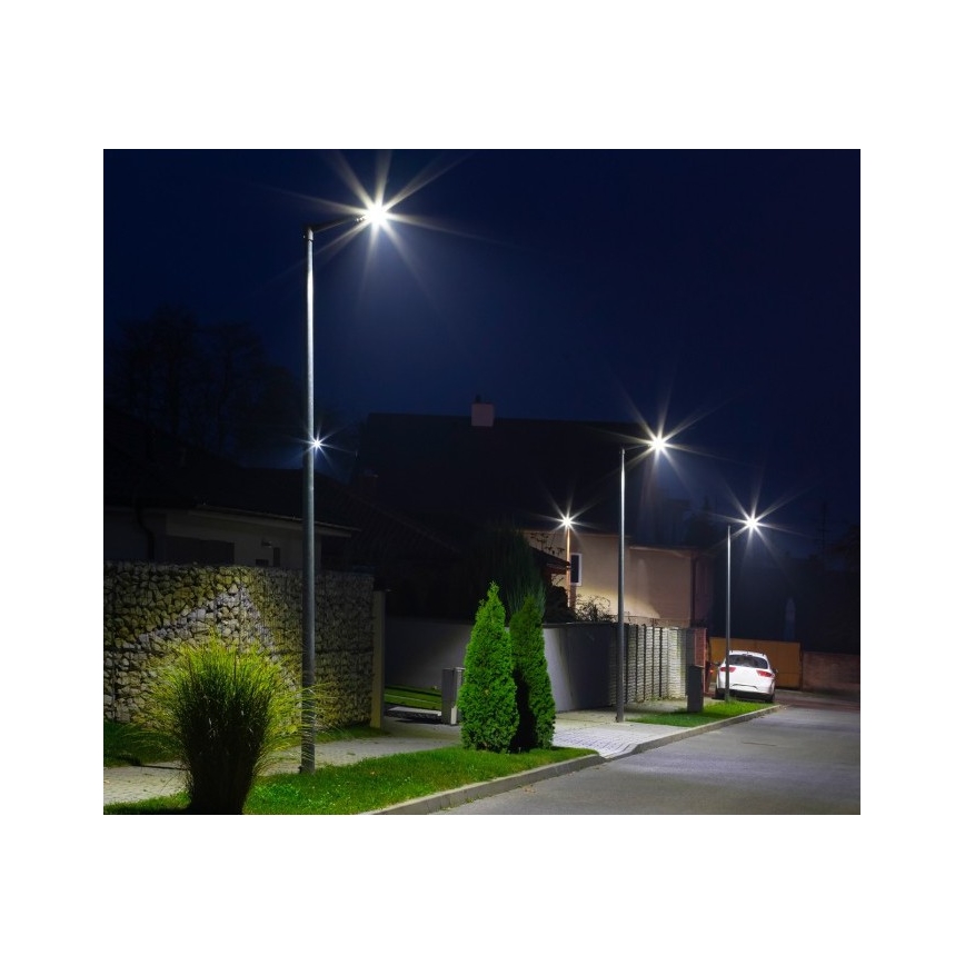 LED Солнечный уличный фонарь с датчиком STREET LED/15W/7,4V 4000K IP65 5400 mAh