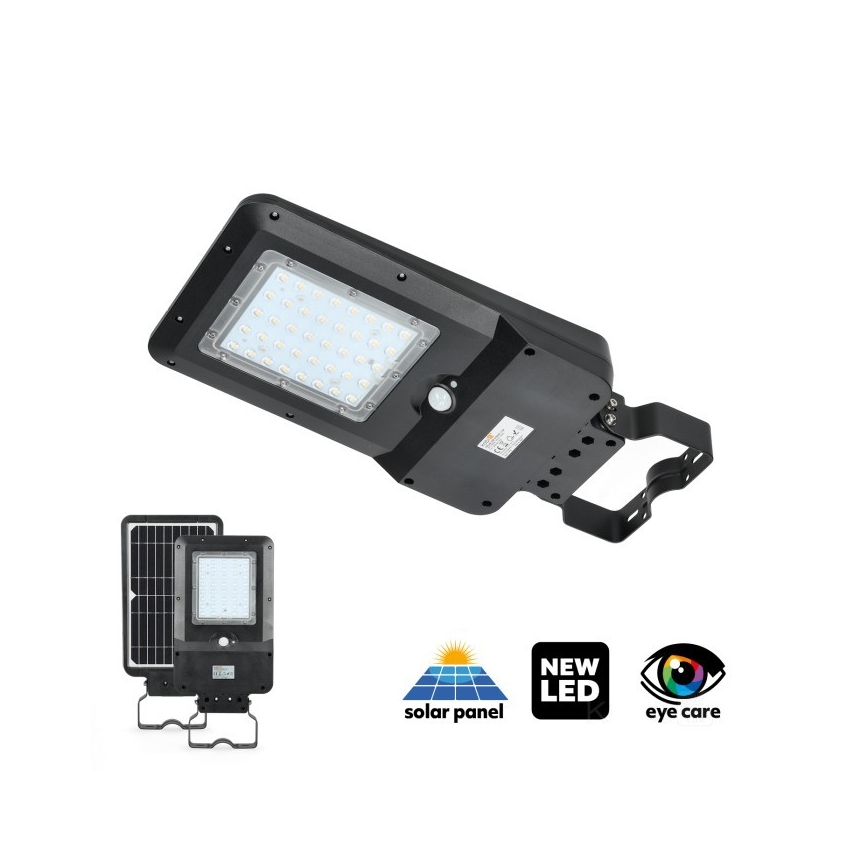 LED Солнечный уличный фонарь с датчиком STREET LED/15W/7,4V 4000K IP65 5400 mAh