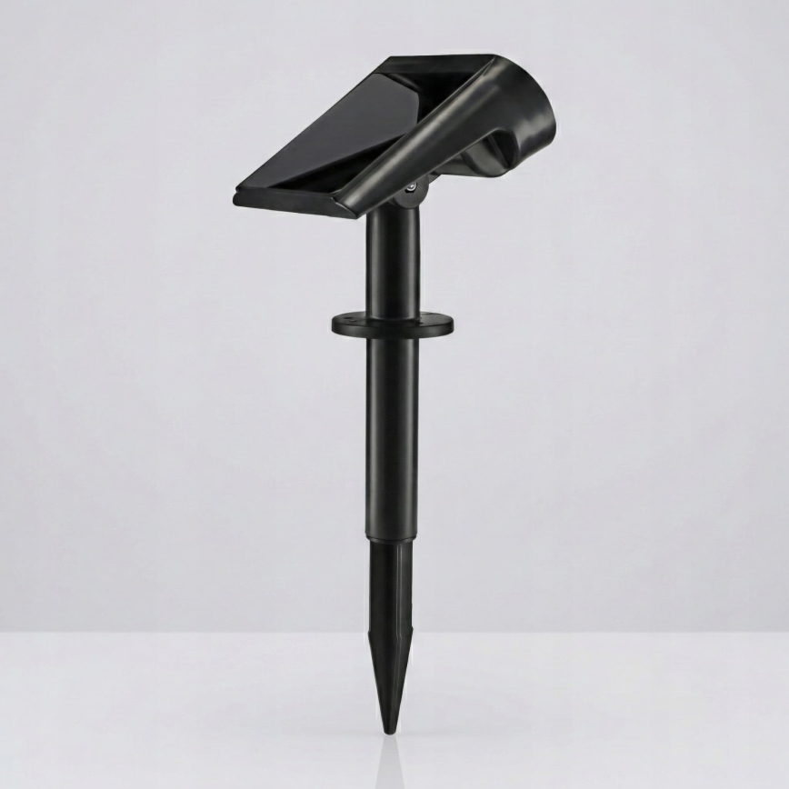 LED сонячна лампа 2 в 1 LED/3,7V 1200 mAh IP54 чорна