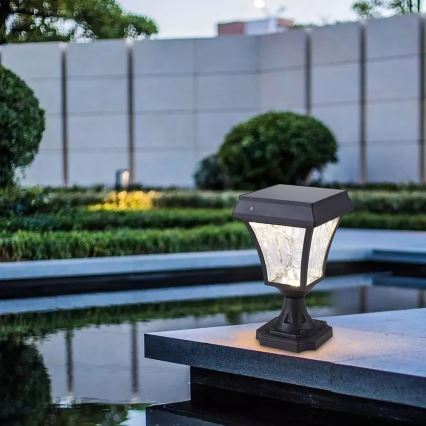 Світлодіодна сонячна лампа 3в1 LED/2W/5,5V 3000K/6000K IP65 2200 мАг