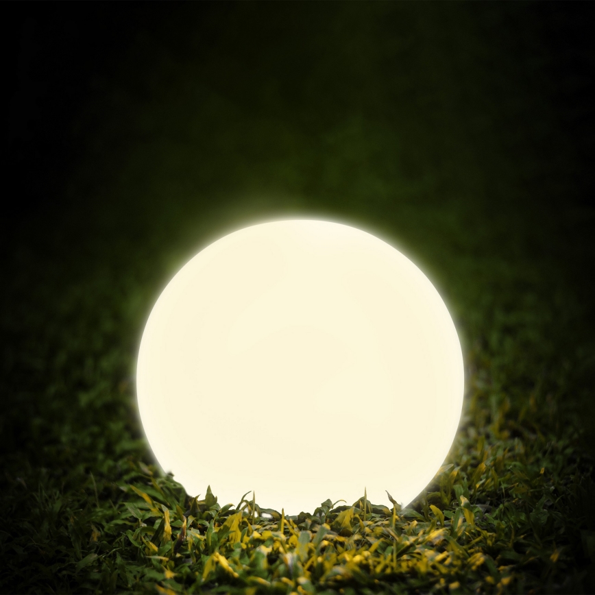 LED сонячна лампа KULA LED/3,7 В 3000/4000/6500K діаметр 50 см 2000 мА·год IP65 біла