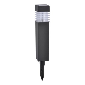 LED сонячна лампа MARTIN LED/1,2V 150 mAh IP44 чорна