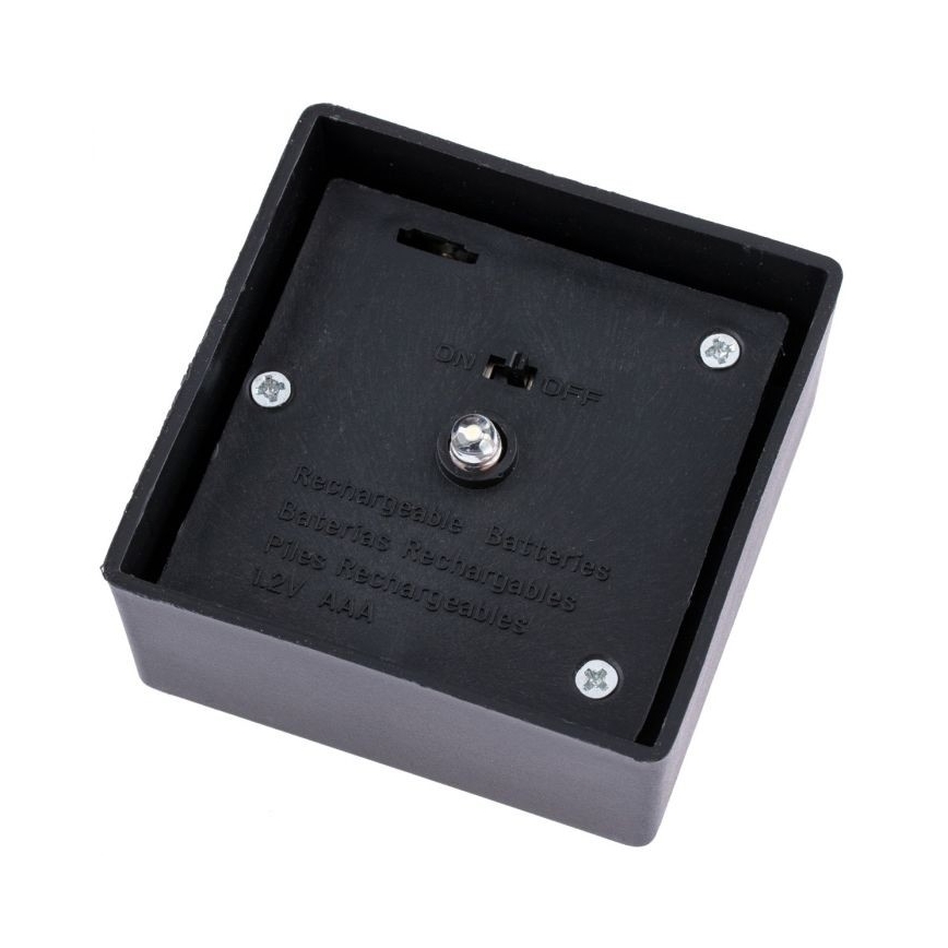 LED сонячна лампа MARTIN LED/1,2V 150 mAh IP44 чорна