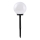LED сонячна лампа SPHERE LED/1,2 В, 4000 K, IP44, 200 мА·год, діам. 20 см