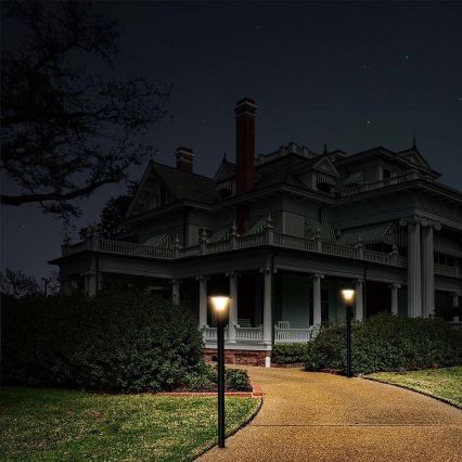 Світлодіодна сонячна лампа з датчиком LED/15 Вт/3,2 В 4000K/6000K IP65 6000 мАг