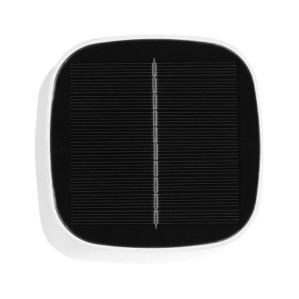 Світлодіодна сонячна регульована магнітна сенсорна заряджувана настільна лампа LED/5W/5V 3000-6000K 3600 mAh IP65 біла