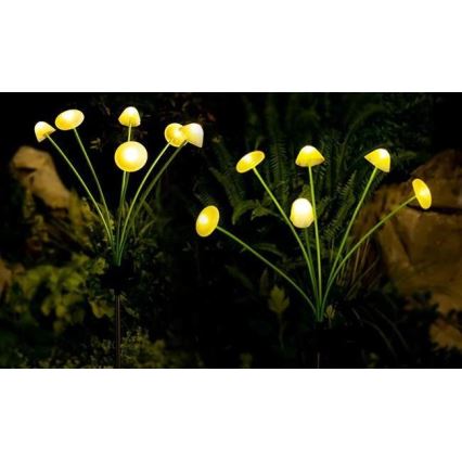 LED сонячний декоративний світильник з датчиком 6xLED/1,2V 3000K 72 cm 600 mAh IP44