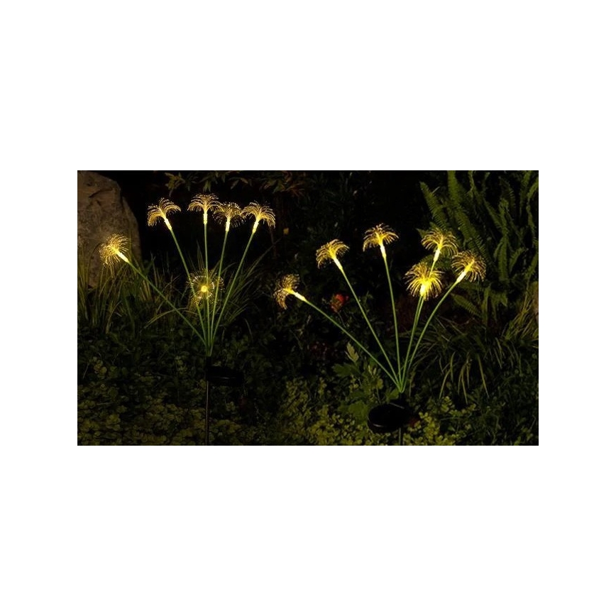LED сонячний декоративний світильник з датчиком 6xLED/1,2В 3000K 77 см 600 мА·год IP44