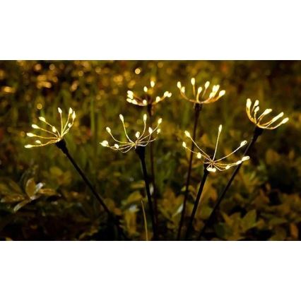 LED сонячний декоративний світильник з датчиком LED/1,2V 3000K 73 см 600 mAh IP44