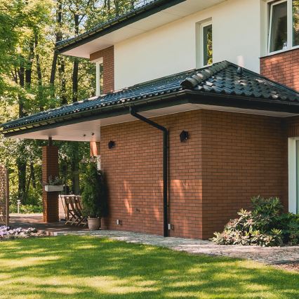 Світильник настінний сонячний LED ALF LED/4W/1300 mAh 3000K IP54 чорний