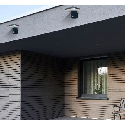 Світильник настінний сонячний LED з датчиком SOLARIS2 LED/5,5W/3,7V 4000K IP44 2600 mAh