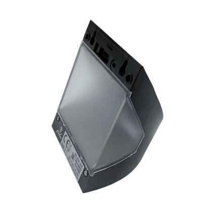 LED сонячний настінний світильник з датчиком LED/3W/3,7V 3000/4000K 1200 mAh IP54 чорний