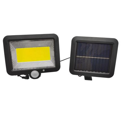 Світлодіодний сонячний прожектор з датчиком DUO LED/1W/3,7V 1200 mAh IP44