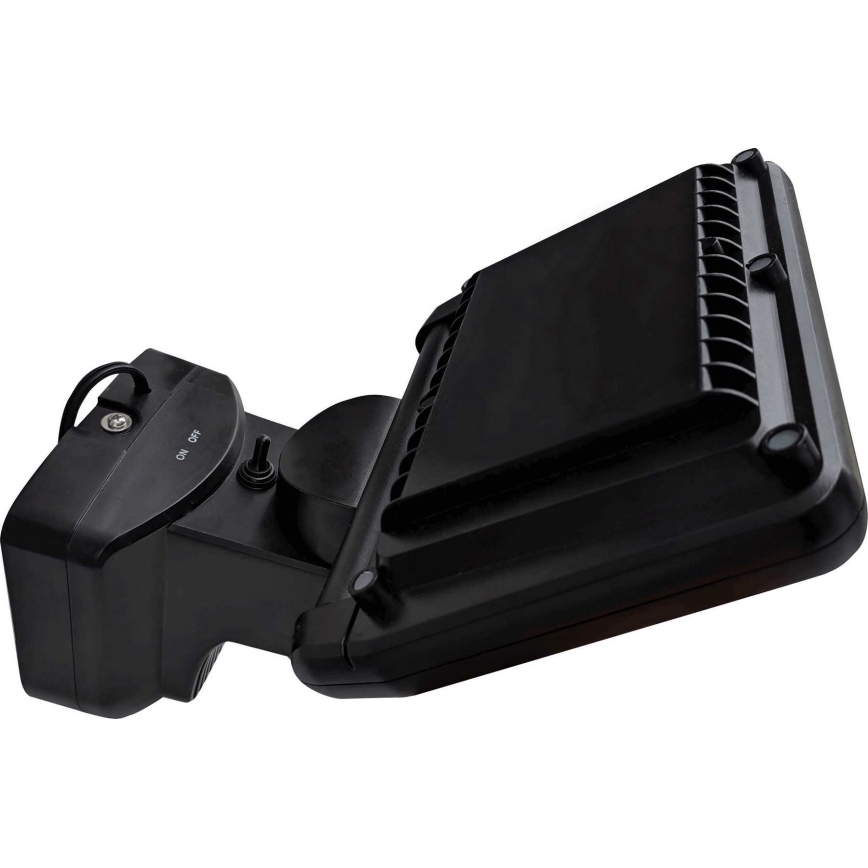 Світлодіодний сонячний прожектор з датчиком TOMI LED/10W/7,4V 1800 mAh IP44 чорний